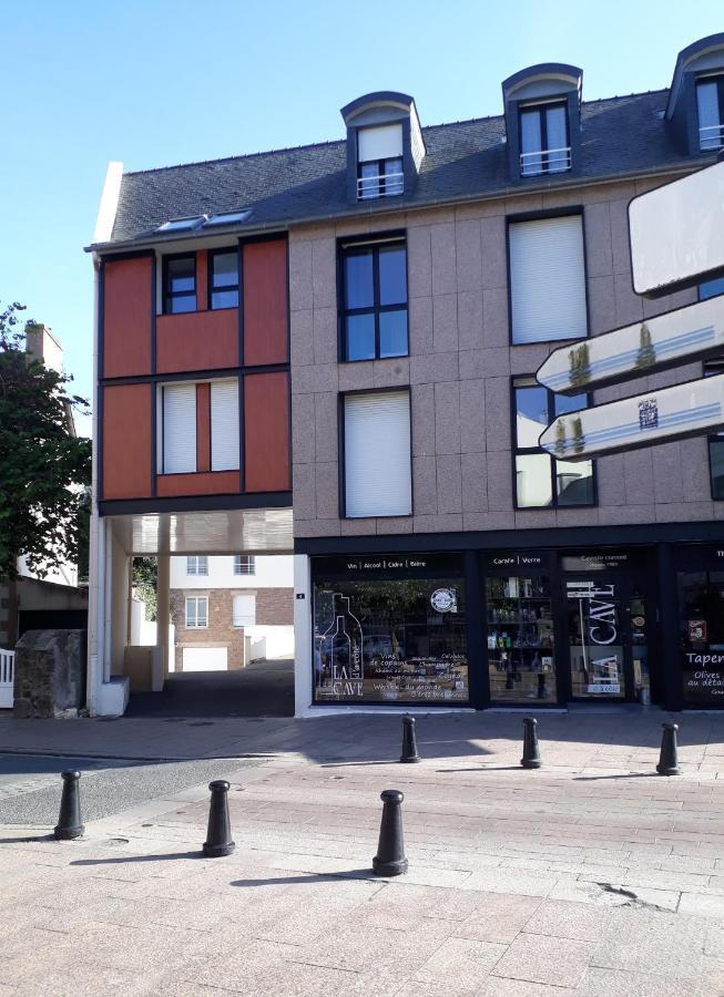T2 Lumineux A Perros-Guirec, Plein Centre-Ville Bagian luar foto
